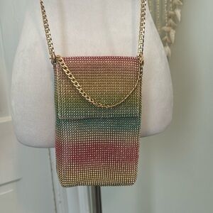 Just Fab pastel crossbody purse